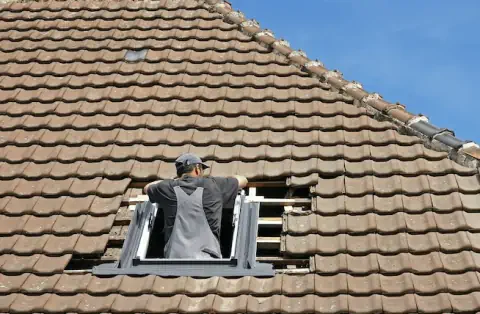 Pose de velux - Lunay